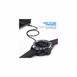 TECHGEAR Replacement USB Charging Power Data Sync Cable Wire Lead Dock for Huawei Watch 2, Watch 2 Pro Charger Dock