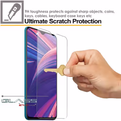TECHGEAR GLASS Edition Screen Protector for Oppo RX17 Pro, Genuine Tempered Glass Screen Protector [9H Hardness] [No-Bubble]