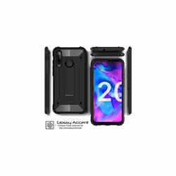 TECHGEAR Case for Honor 20e, Honor 20 Lite [Tough Armoured] ShockProof Dual-Layer Protective Rugged Heavy Duty Tough Cover