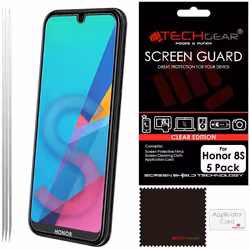 [5 Pack] TECHGEAR Screen Protectors for Honor 8S, Honor 8S 2020, CLEAR LCD Film Screen Protectors Cover Guards Compatible wit ...