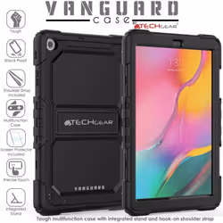 TECHGEAR VANGUARD Case Designed for New Samsung Galaxy Tab A 10.1" 2019 (SM-T510 / SM-T515) Tough Rugged HEAVY DUTY Armour...