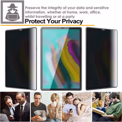 TECHGEAR Anti Spy Screen Protector Compatible for Samsung Galaxy Tab S5e 10.5" (SM-T720 / SM-T725 Series) - PRIVACY GLASS...