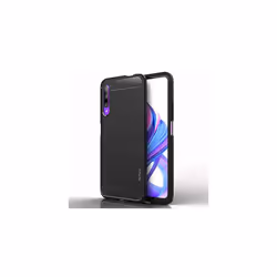 Carbon Fibre Case for Honor 9X Pro - [Stealth Case] Flexible, Shockproof, Ultra Slim, Soft TPU Protective Shell Cover with Ca ...