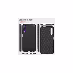 Carbon Fibre Case for Honor 9X Pro - [Stealth Case] Flexible, Shockproof, Ultra Slim, Soft TPU Protective Shell Cover with Carbon Fibre Effect