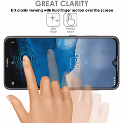 TECHGEAR [2 Pack Screen Protector fits Nokia 6.2 [Screen Angel Edition] [Case Friendly] [Bubble Free] [FULL Screen Coverage] HD...