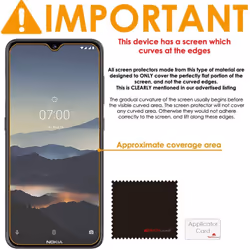 TECHGEAR [5 Pack] Screen Protectors for Nokia 6.2, CLEAR LCD Film Screen Protectors Cover Guards Compatible with Nokia 6.2