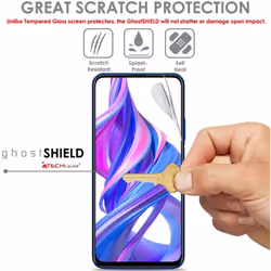 TECHGEAR [Pack of 2] Screen Protectors for Honor 9X Pro [ghostSHIELD Edition] Genuine Reinforced TPU film Screen Protector...