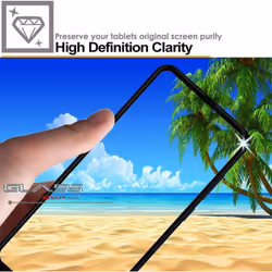 TECHGEAR Moto One Vision GLASS Edition Genuine Tempered Glass Screen Protector [9H Hardness] [No-Bubble] Compatible for Motorola Moto One Vision