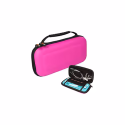 Switch Lite Case, Hard Protective Carry Travel & Storage Cover Designed for Nintendo Switch Lite, 8 Game Card Slots + Accesso ...