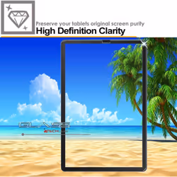 TECHGEAR [2 Pack Galaxy Tab S6 10.5" GLASS Edition (SM-T860 / SM-T865), Tempered Glass Screen Protector [9H Toughness] [HD...