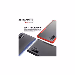 TECHGEAR Samsung Galaxy Note 10 Plus Case [Fusion FX] Slim & Light, Tough, Shockproof, Protective, Fused Gel Bumper & Hard Back Smooth Case Cov - Blue