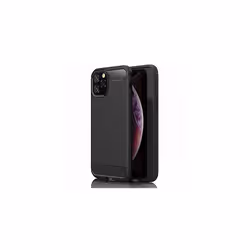 Stealth Case for iPhone 11 Pro Max, Flexible Shockproof TPU Slim Fit Case Cover - Carbon Fibre Design Soft Flexible Protectiv ...
