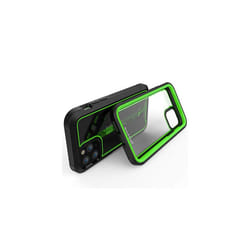 TECHGEAR iPhone 11 Pro Tough Case, [Fusion Armour] Premium Slim Hybrid Tough Rugged Protective Bumper Case Heavy Duty Protection with Screen F - Green