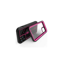 TECHGEAR iPhone 11 Pro Tough Case, [Fusion Armour] Premium Slim Hybrid Tough Rugged Protective Bumper Case Heavy Duty Protection with Screen Fr - Pink