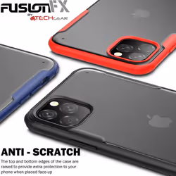 TECHGEAR iPhone 11 Pro Max Tough Case [Fusion FX Case] Slim & Light, Tough, Shockproof, Protective, Fused Gel Bumper & Hard...
