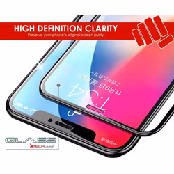 TECHGEAR [2 Pack 3D GLASS Edition for iPhone 11, [FULL Screen Adhesion] & [Full Coverage] Tempered Glass Screen Protectors...