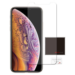 [Pack of 3] TECHGEAR Screen Protectors for iPhone 11 Pro Max - CLEAR LCD Screen Protector with Cleaning Cloth & Application Card