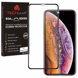 TECHGEAR 3D GLASS Edition for iPhone 11 Pro 5.8", [FULL Screen Adhesion] & [Full Coverage] Tempered Glass Screen Protector...
