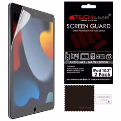 TECHGEAR [2 Pack Anti Glare MATTE Screen Protectors for iPad 10.2" 2021/2020 / 2019, MATTE Screen Protector Guard Covers...