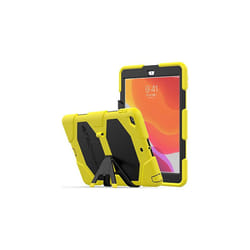 TECHGEAR G-SHOCK for iPad 10.2" 2021 2020 2019 [9th/8th/7th Generation] HEAVY DUTY Survival Protective Case with Stand - Kids Schools Workman - YELLOW