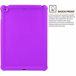 TECHGEAR Bumper Designed for Apple iPad 10.2" 2021 2020 2019, 9th / 8th / 7th Generation, Rugged Shockproof Soft Silicone...