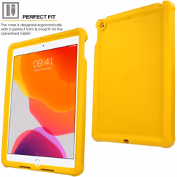 TECHGEAR Bumper Designed for Apple iPad 10.2" 2021 2020 2019, 9th / 8th / 7th Generation, Rugged Shockproof Soft Silicone...