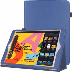 TECHGEAR Leather Case for Apple iPad 10.2" 2021 / 2020 / 2019 [9th / 8th / 7th Generation] Premium PU Leather Slim Folio Case ...