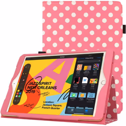 TECHGEAR Leather Case for Apple iPad 10.2" 2021 / 2020 / 2019 [9th / 8th / 7th Generation] Premium PU Leather Slim Folio Case ...