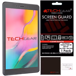TECHGEAR Screen Protector Compatible for Samsung Galaxy Tab A 8.0 2019 8" (SM-T290 / SM-T295), Ultra CLEAR Screen Protector
