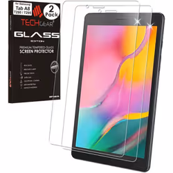 TECHGEAR [Pack of 2] GLASS Edition Screen Protector Designed For Samsung Galaxy Tab A 8.0 2019 8" (SM-T290 / SM-T295), Temper ...