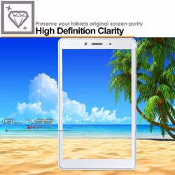 TECHGEAR [Pack of 2] GLASS Edition Screen Protector Designed For Samsung Galaxy Tab A 8.0 2019 8" (SM-T290 / SM-T295), Tempered...