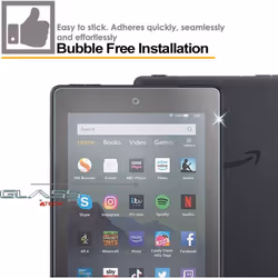 TECHGEAR Anti-Glare Screen Protector for Previous Amazon Fire 7" Tablet (2019 Release / 9th Generation) - MATTE Tempered Glass Screen Protector