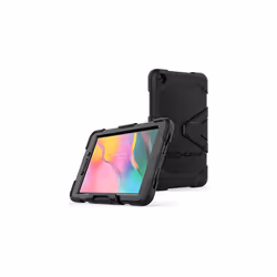 TECHGEAR G-SHOCK Case Fits Samsung Galaxy Tab A 8.0" 2019 (SM-T290 / SM-T295) HEAVY DUTY Armour Survival Case with Stand - Ki ...