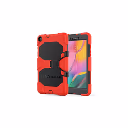 TECHGEAR G-SHOCK Case Fits Samsung Galaxy Tab A 8.0" 2019 (SM-T290 / SM-T295) HEAVY DUTY Armour Survival Case with Stand - Ki ...