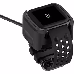 TECHGEAR Replacement USB Charger Cable Dock Compatible with Fitbit Versa 2 / Versa 2 SE, USB Charging Power Cradle for Fitbit Versa 2/2 SE, Heart Rate