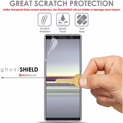 TECHGEAR [Pack of 2] Screen Protectors fit Sony Xperia 5 [ghostSHIELD Edition] Genuine Reinforced TPU film Screen Protector...