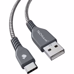 TECHGEAR [1m] STRONG Braided USB C Data Sync & Charger Cable for Amazon Fire HD 8 2022 10th/12th Gen, Fire HD 10/Plus/Kids Pr ...