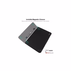 TECHGEAR Ultra Slim [Tweed Effect] Slim and Soft Protective Envelope Sleeve Case with Pocket for iPad Pro 12.9 2022 - 2015 & other Tablets