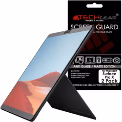 TECHGEAR [Pack of 2] Anti Glare / Matte Screen Protectors for Microsoft Surface Pro X (13 Inch screen) - Matte Screen Protect ...