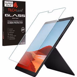 TECHGEAR GLASS Edition Screen Protector fits Microsoft Surface Pro X, Genuine Tempered Glass Screen Protector [9H Toughness]. ...