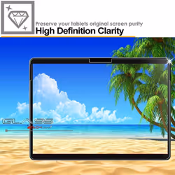 TECHGEAR GLASS Edition Screen Protector fits Microsoft Surface Pro X, Genuine Tempered Glass Screen Protector [9H Toughness]...