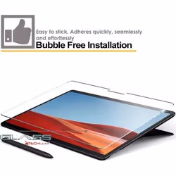 TECHGEAR GLASS Edition [2 Pack] Screen Protectors fits Microsoft Surface Pro X, Genuine Tempered Glass Screen Protectors [9H...