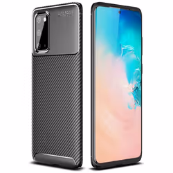 TECHGEAR Galaxy S20 Case [CarbonFlex Case] Premium Flexible Soft Shockproof Slim Fit Case Cover with Carbon Fibre Effect...