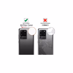TECHGEAR Samsung Galaxy S20 Ultra Case [AirFlex] Crystal Clear Slim & Light, Protective, Flexible Soft Gel / TPU Cover with Soft Touch Keys