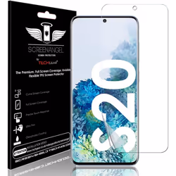 TECHGEAR Screen Protector fits Samsung Galaxy S20 [Screen Angel Edition][Case Friendly] [Bubble Free] [FULL Screen Coverage]  ...