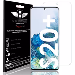 TECHGEAR Screen Protector fits Samsung Galaxy S20 Plus [Screen Angel Edition][Case Friendly] [Bubble Free] [FULL Screen Cover ...