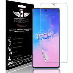 TECHGEAR [2 Pack] Screen Protector fits Samsung Galaxy S10 Lite [Screen Angel Edition][Case Friendly] [Bubble Free] [FULL Scr ...