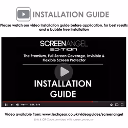 TECHGEAR Screen Protector fits Samsung Galaxy Note 10 Lite [Screen Angel Edition] [Case Friendly] [Bubble Free] [FULL Screen Coverage] TPU Film