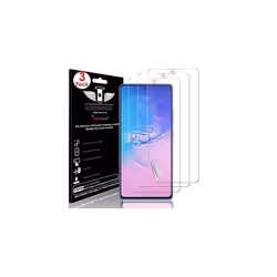 TECHGEAR [3 Pack] Screen Protector fits Samsung Galaxy Note 10 Lite [Screen Angel Edition] [In-Display FingerID Support][Case ...