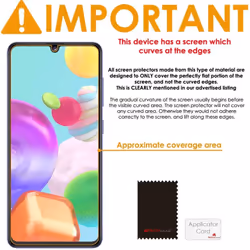 TECHGEAR [5 Pack] Screen Protectors Compatible with Samsung Galaxy A41, CLEAR LCD Screen Protectors Cover Guards